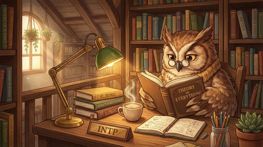 Nano Banana 提示词：MBTI 16 人格动物拟人插画生成器｜Curify AI